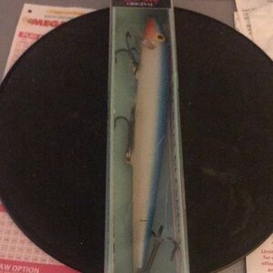 Original Rapala Blue and White Fishing Lure